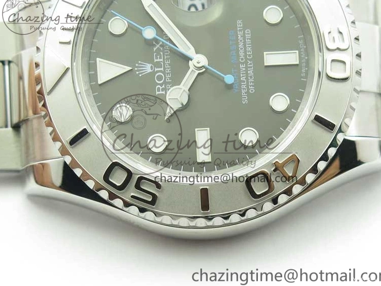Edition Bracelet SS Yacht-Master Steel Best ARF 116622 SH3135 904L 1:1 Dial Gray on 0515